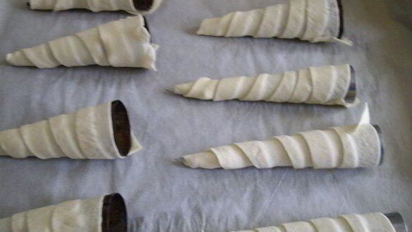 ШАГ 2. пирожные трубочки