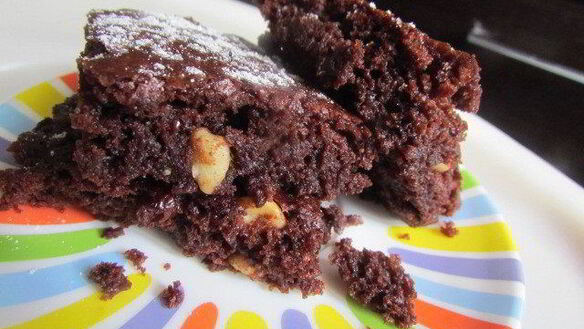 ШАГ 3. постный шоколадный брауни