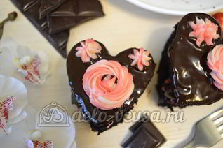 Шоколадное пирожное