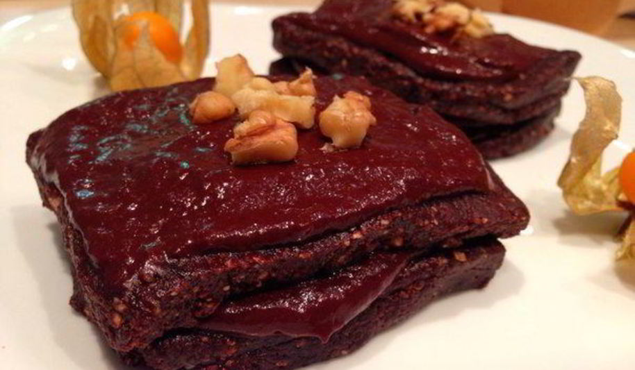 Рецепт шоколадное сырое пирожное