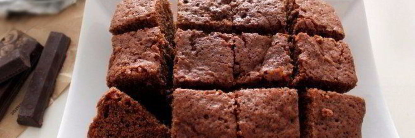 Шоколадный брауни в микроволновке