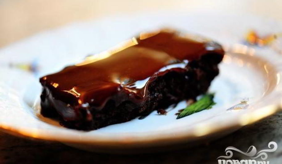 Рецепт шоколадные пирожные в глазури
