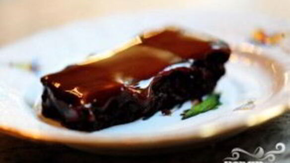 ШАГ 6. шоколадные пирожные в глазури