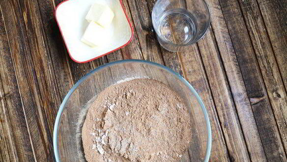 ШАГ 2. тыквенный брауни с кэробом