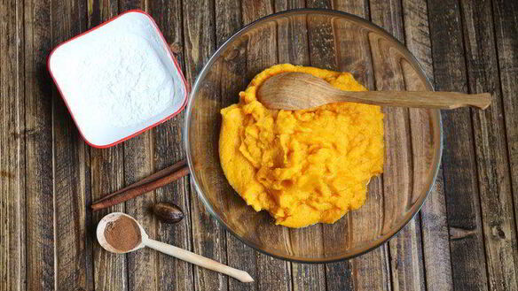 ШАГ 7. тыквенный брауни с кэробом