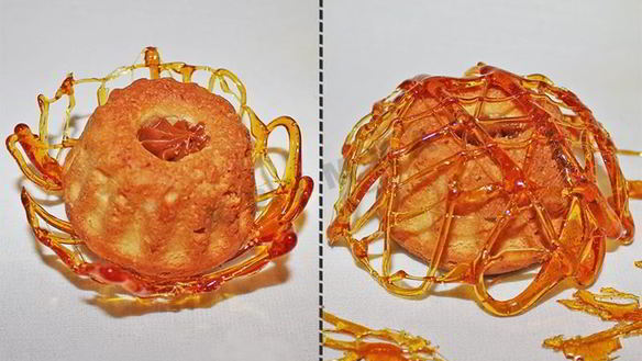 ШАГ 11. украшения из карамели для тортов и пирожных