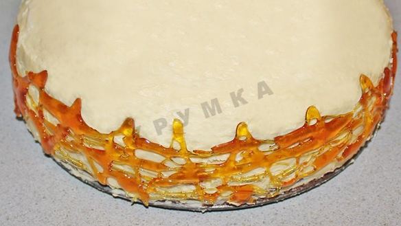 ШАГ 8. украшения из карамели для тортов и пирожных