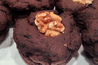 Веганские брауни из черных бобов