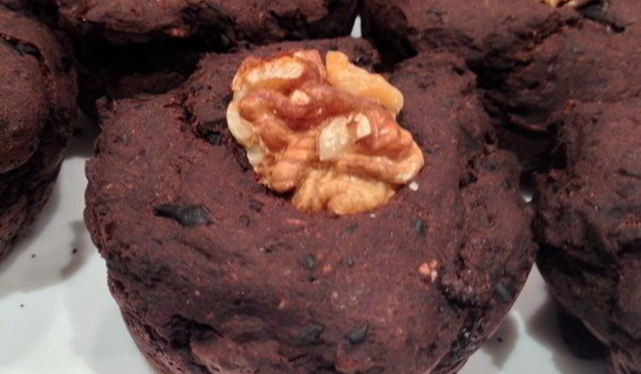 Рецепт веганские брауни из черных бобов