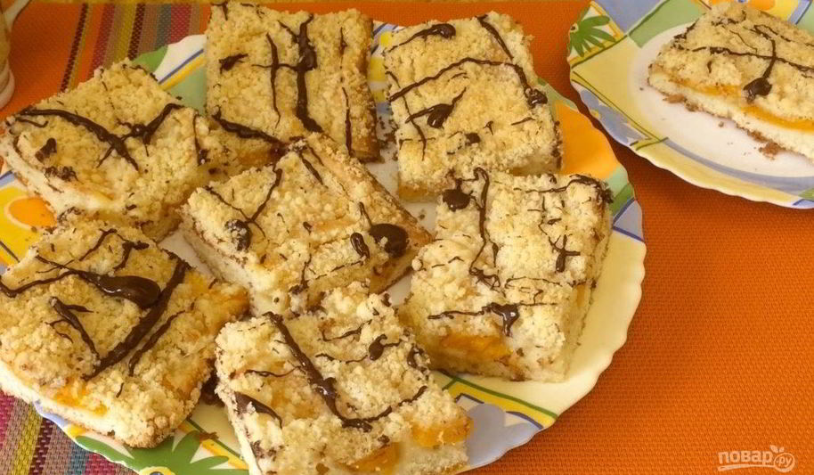 Рецепт восхитительные персиковые пирожные