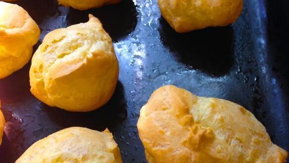 ШАГ 5. заварные пирожные с заварным кремом