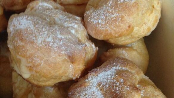 ШАГ 9. заварные пирожные с заварным кремом