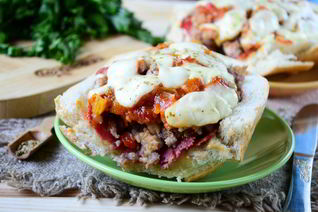 Пицца с фаршем