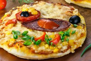 Детская пицца Птичка