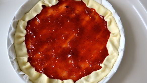 ШАГ 2. детская сладкая пицца