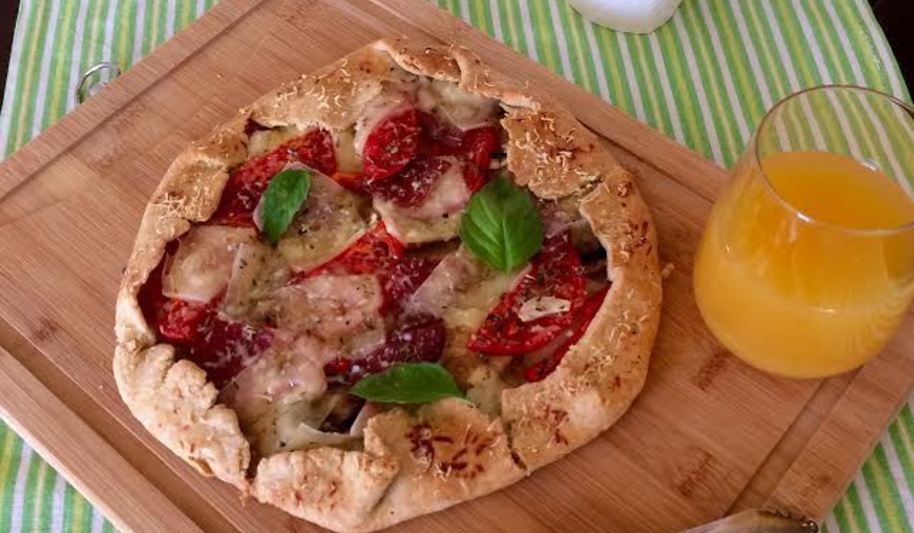 Рецепт галеты-пиццы