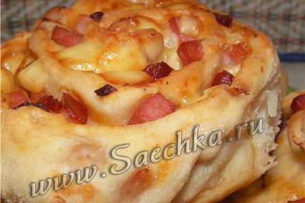 Мини-пицца из дрожжевого теста