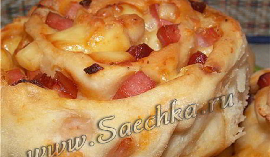 Рецепт мини-пицца из дрожжевого теста