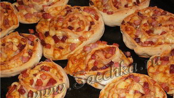 ШАГ 9. мини-пицца из дрожжевого теста