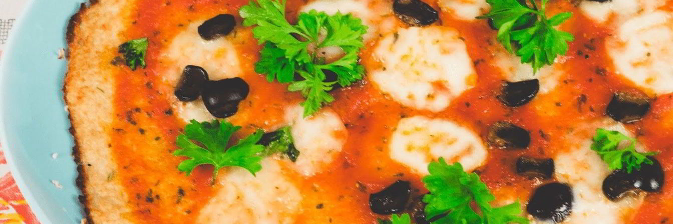 Пицца без теста на цветной капусте