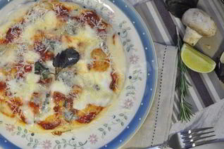 Пицца Четыре сыра в мультиварке