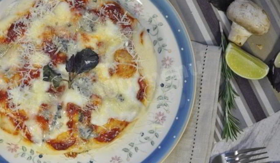 Рецепт пицца четыре сыра в мультиварке