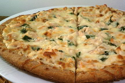 Пицца деревенская с курицей