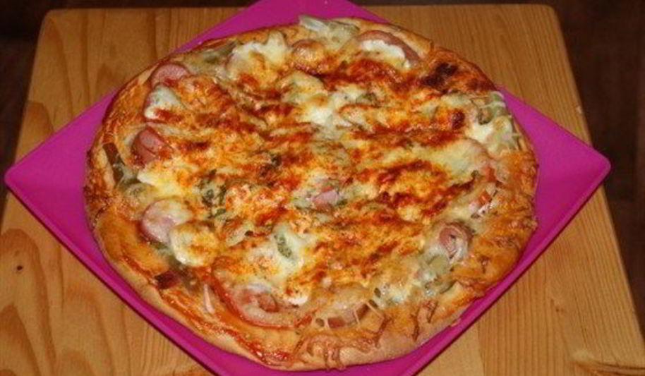 Рецепт пицца домашняя