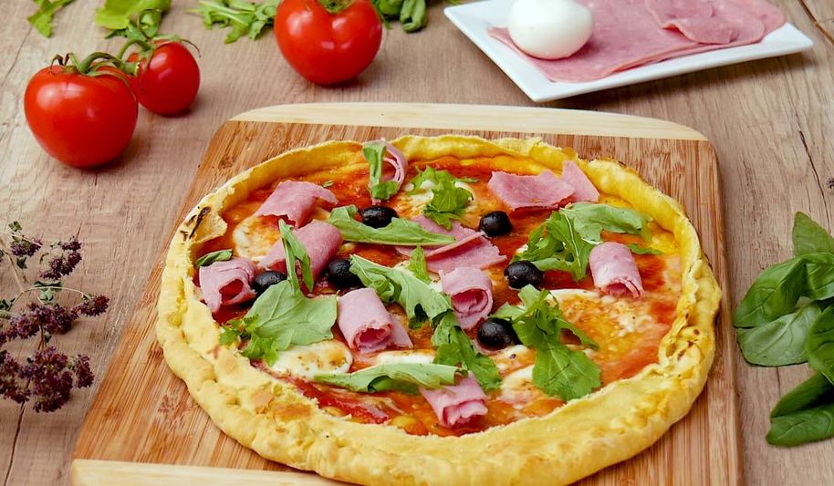 Рецепт пиццы фламбе