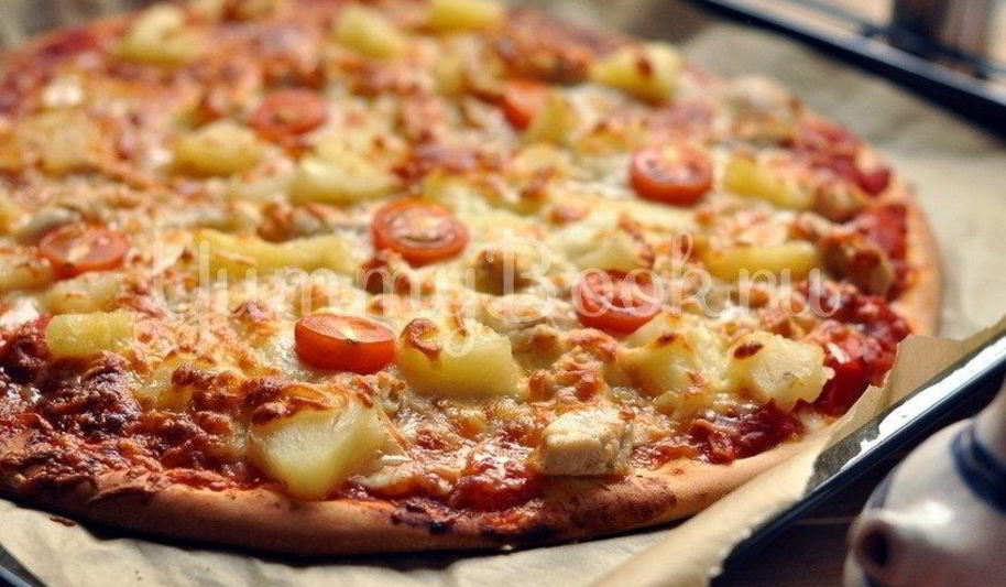 Рецепт пицца гавайская