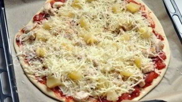 ШАГ 8. пицца гавайская