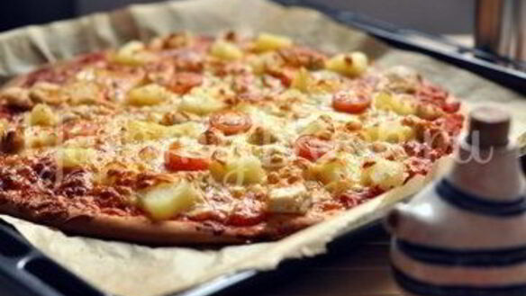 ШАГ 9. пицца гавайская