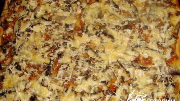 ШАГ 9. пицца грибная