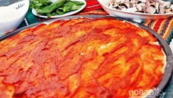 ШАГ 6. пицца из морепродуктов