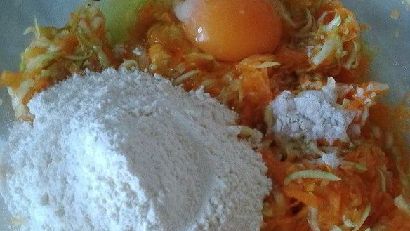 ШАГ 2. пицца из тыквы с курицей