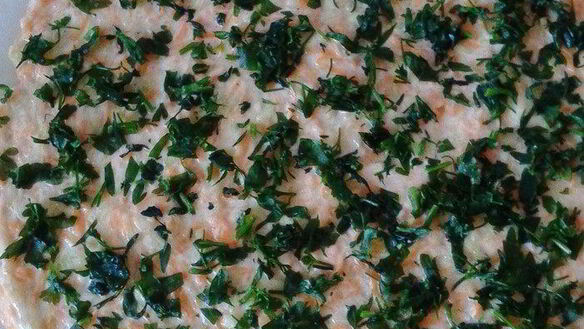 ШАГ 4. пицца из тыквы с курицей