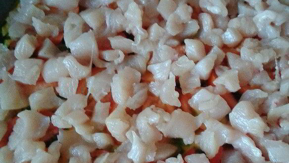 ШАГ 7. пицца из тыквы с курицей