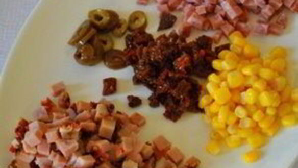 ШАГ 2. пицца-капкейки