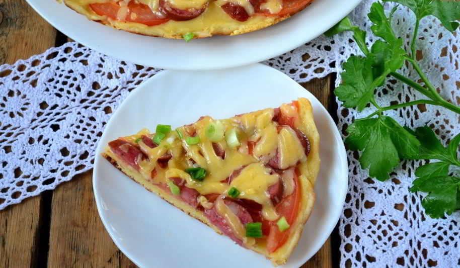 Рецепт пицца моментальная