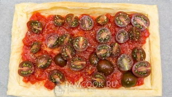 ШАГ 8. пицца на слоеном бездрожжевом тесте
