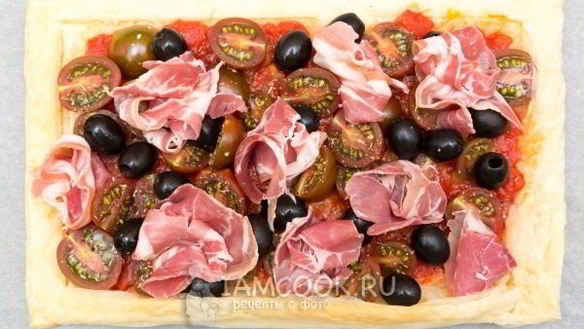 ШАГ 9. пицца на слоеном бездрожжевом тесте