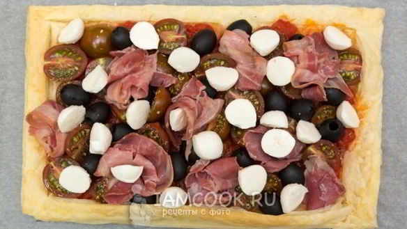 ШАГ 10. пицца на слоеном бездрожжевом тесте