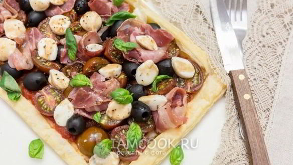 ШАГ 14. пицца на слоеном бездрожжевом тесте