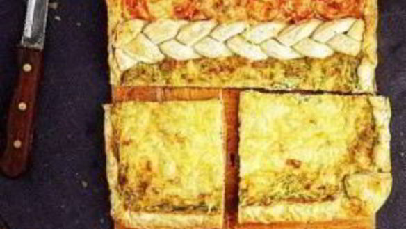 ШАГ 5. пицца на слоеном тесте