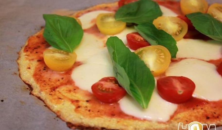 Рецепт пицца на тесте из цветной капусты
