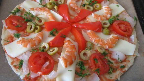 ШАГ 6. пицца на творожном тесте