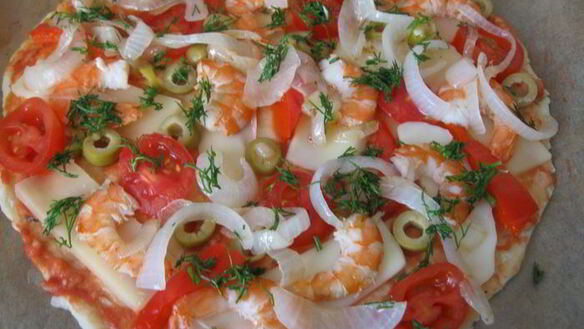 ШАГ 7. пицца на творожном тесте