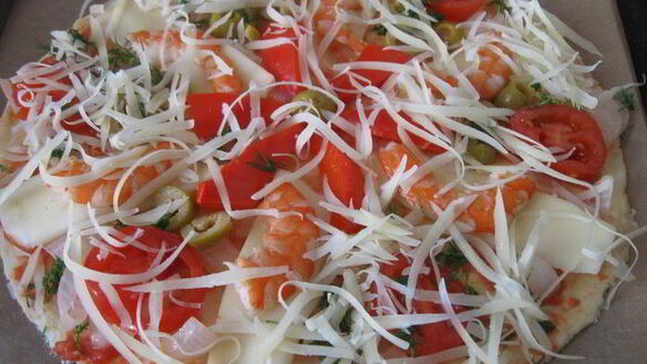 ШАГ 8. пицца на творожном тесте