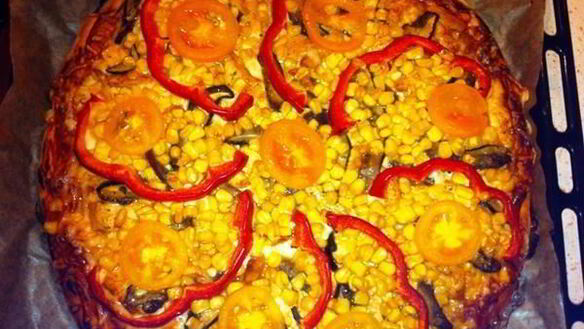 ШАГ 13. пицца по-мексикански