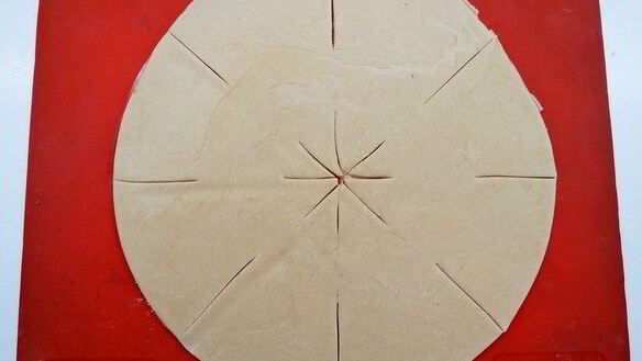 ШАГ 11. пицца рождественский венок